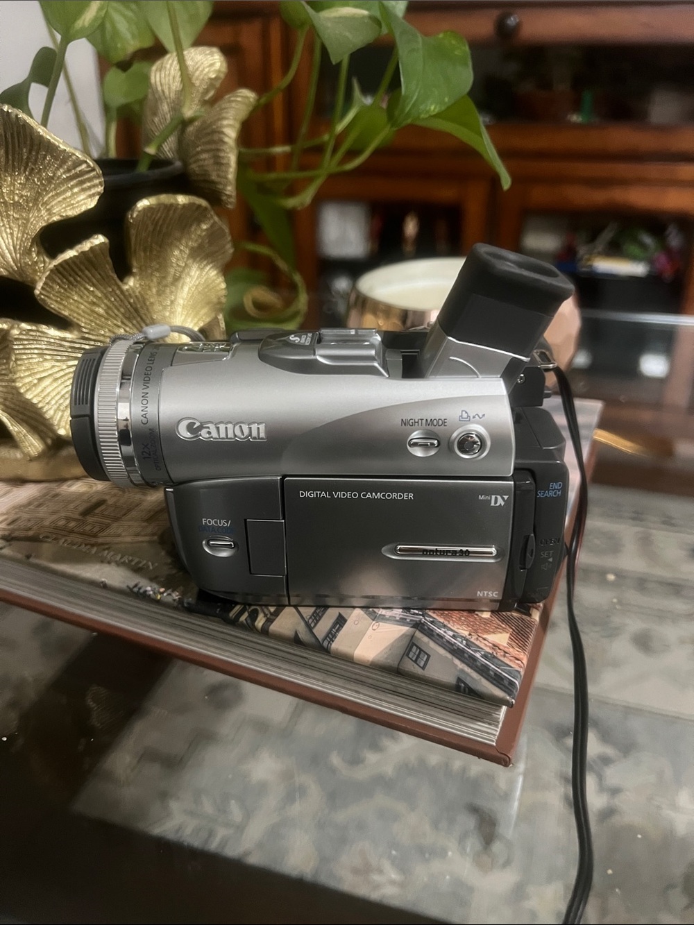 Canon Optura 40/optura 30 MiniDV Digital Video 20 mega pixeles Silver